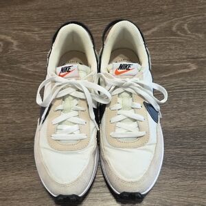 Nike Beige and Black Athletic Shoes